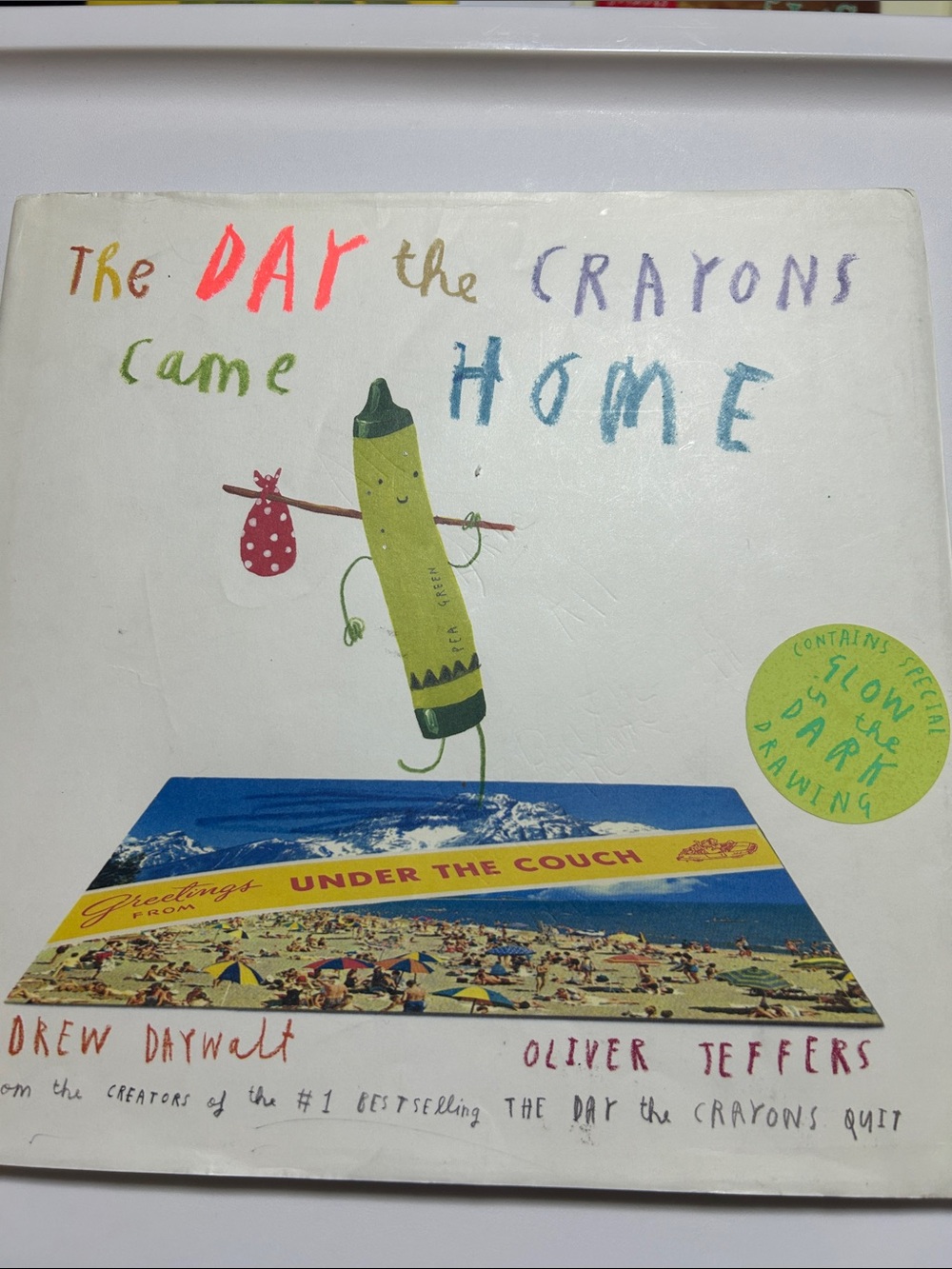 The Day the Crayons Came Home - Yellow Kids Book